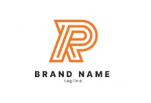 R letter logo   R 字母标志