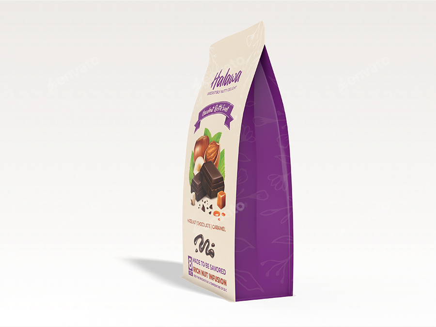 Chocolate Product Bag Template for Packaging 巧克力产品包装袋(图3)