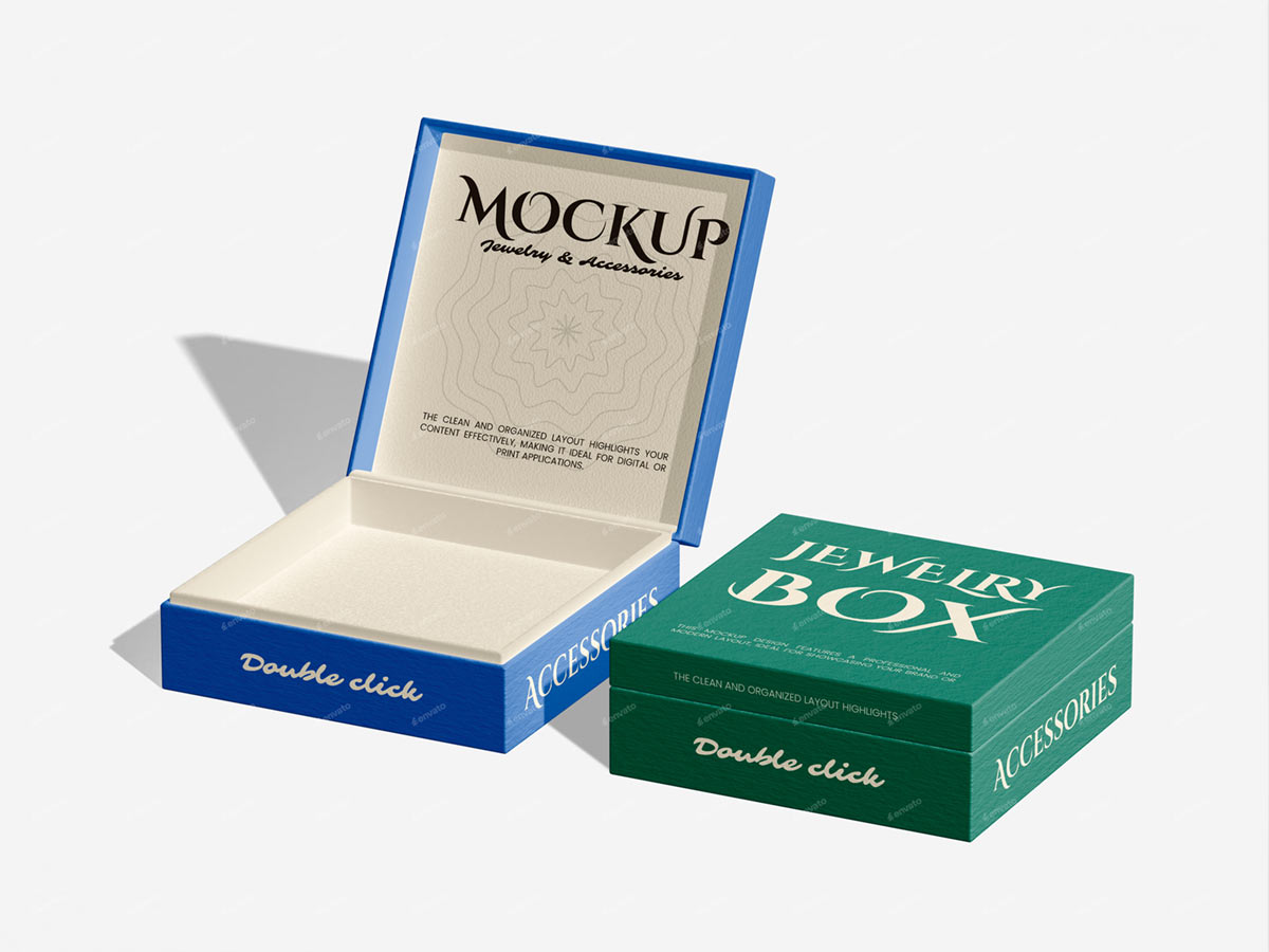 Jewelry Box Mockup   珠宝盒(图1)